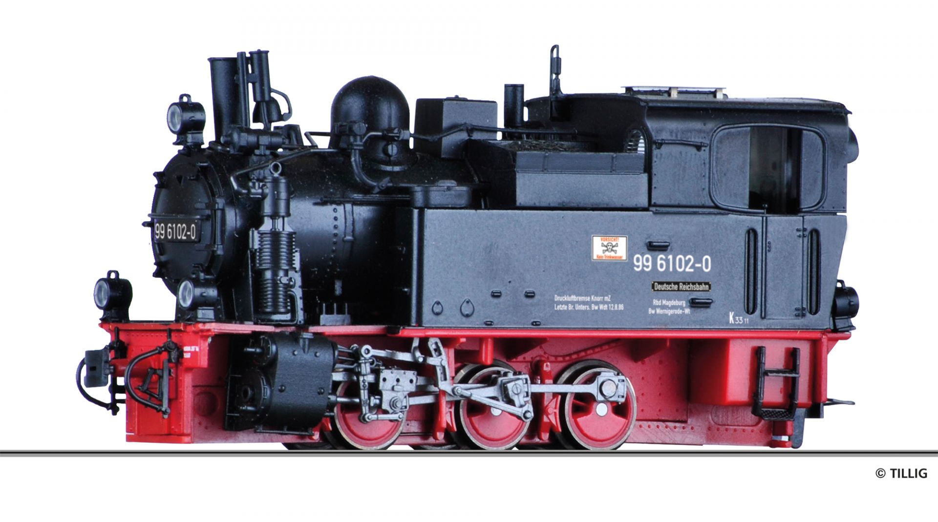 Steam locomotive BR 99 6102-0